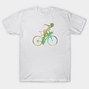 Female cyclist T-Shirt